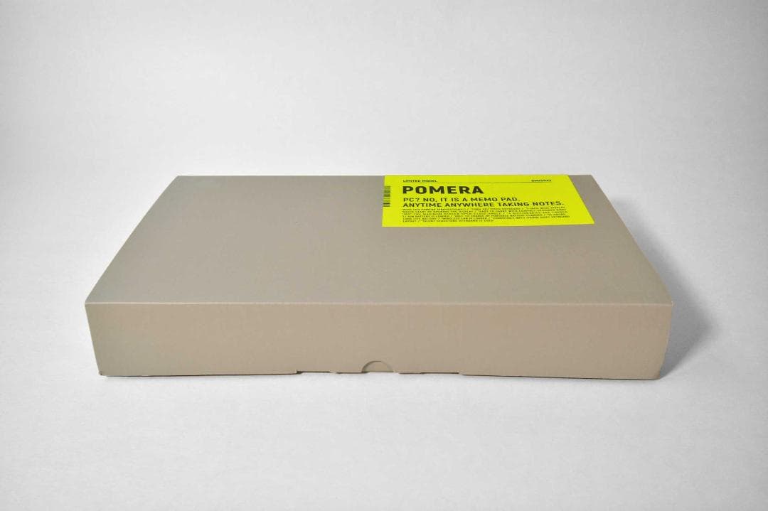 ポメラ DM250XY Crystal Neon Yellow