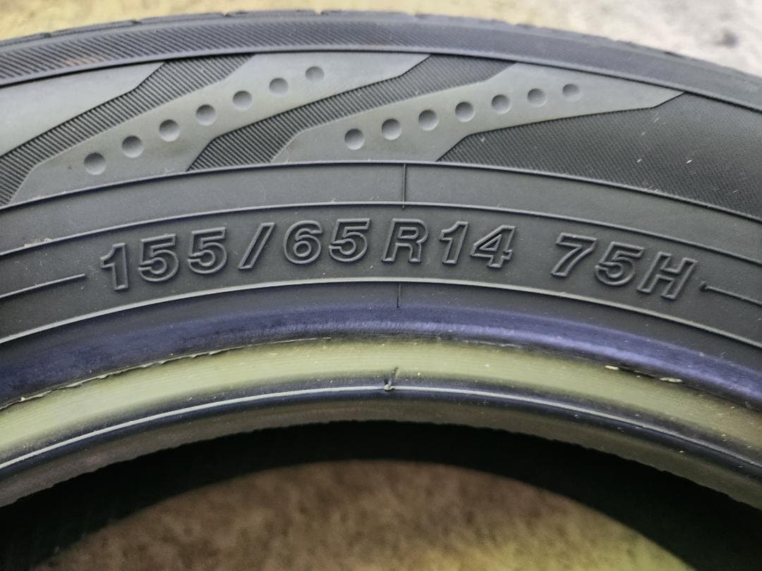 ミスキン☆2023年製 ヨコハマ タイヤ 155/65R14日本製☆4本