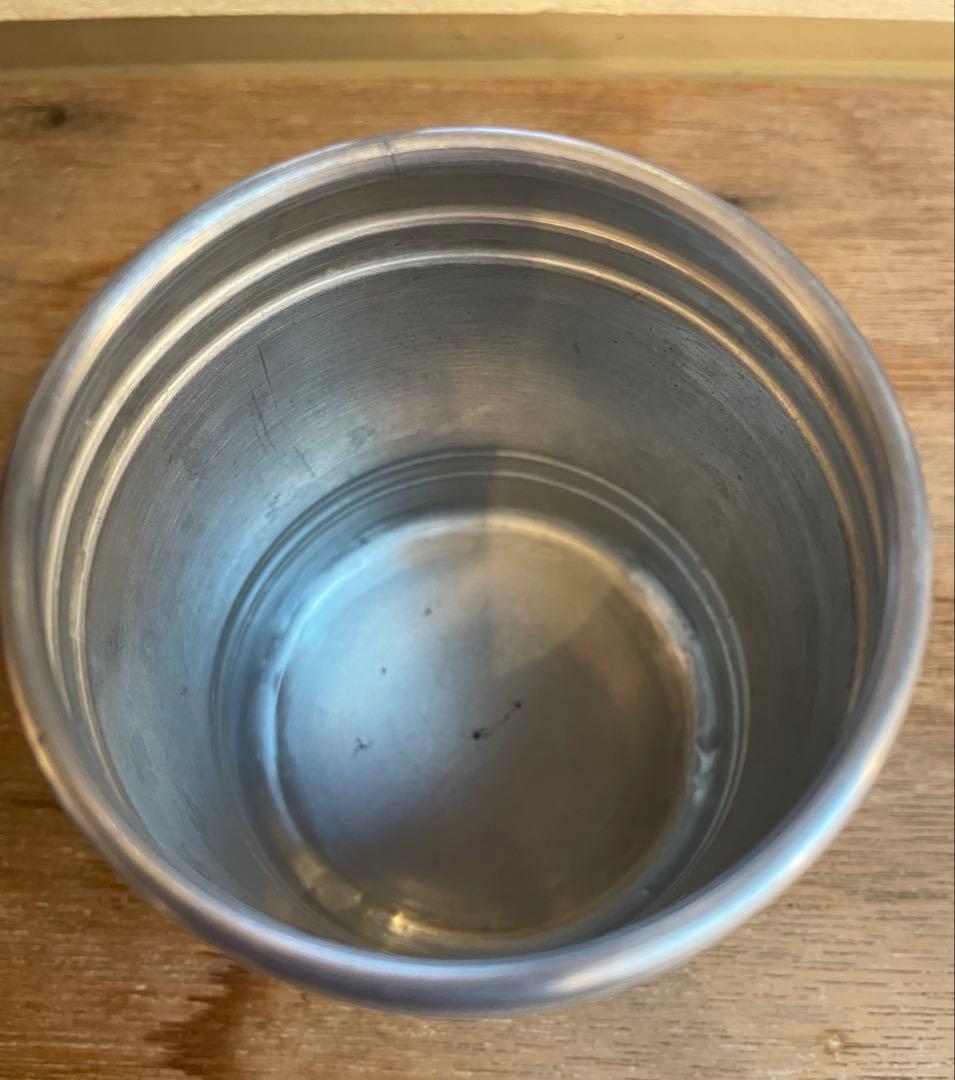 アンティーク　フランス蚤の市　キャニスターセット　アルミ缶　キッチン　ブロカント