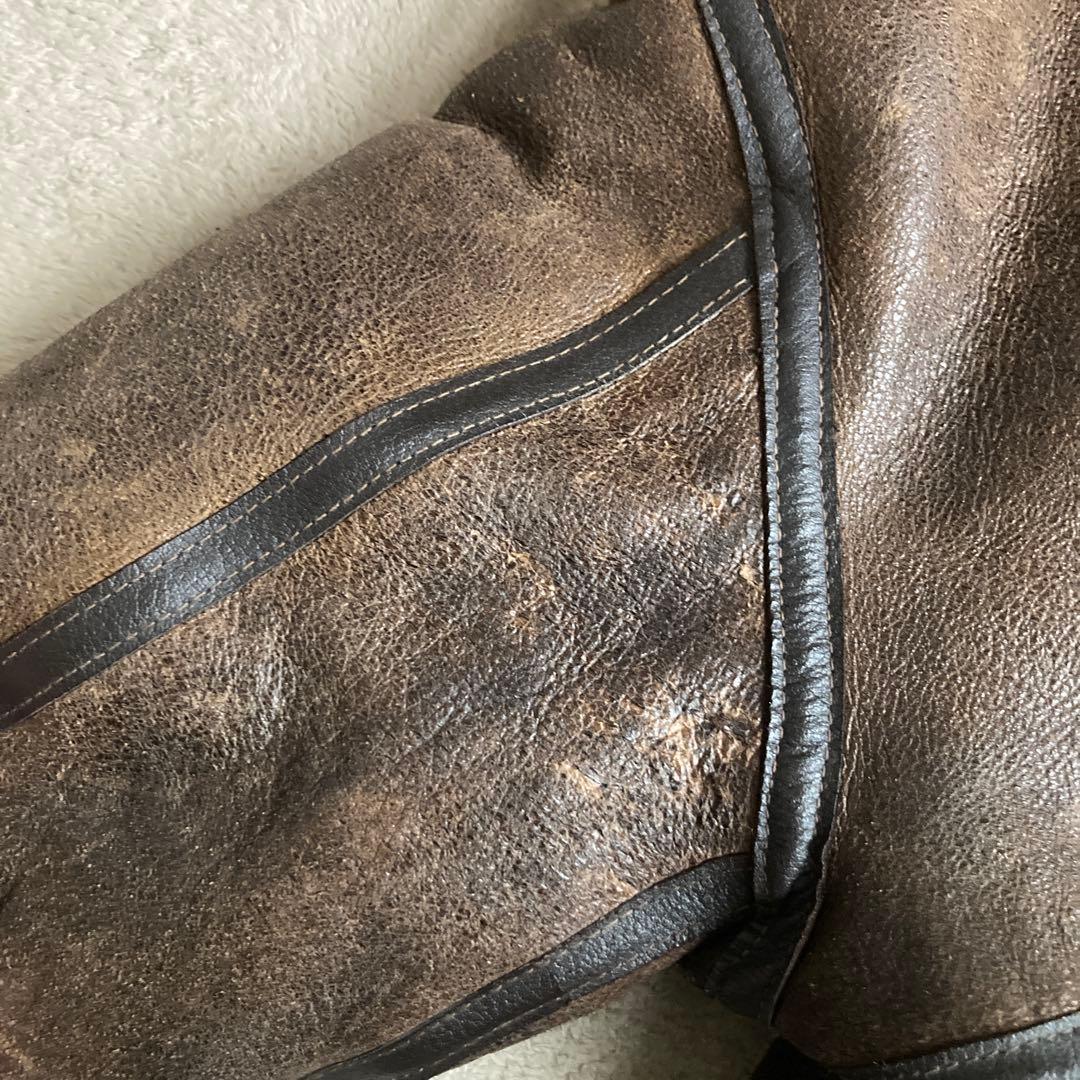 80s New York Style USA製 B-3 リアルムートン 42