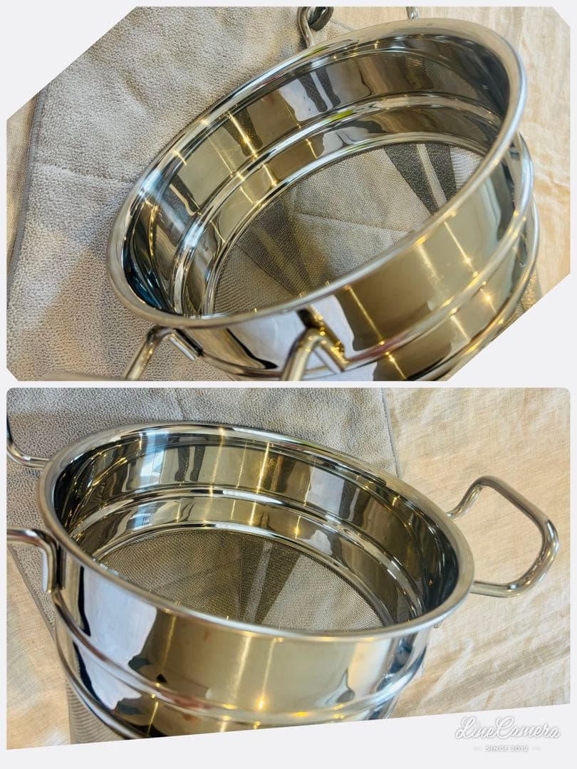 ジオプロダクト☆パスタポット 21cm☆IH ガス火対応☆宮崎製作所☆両手深型鍋