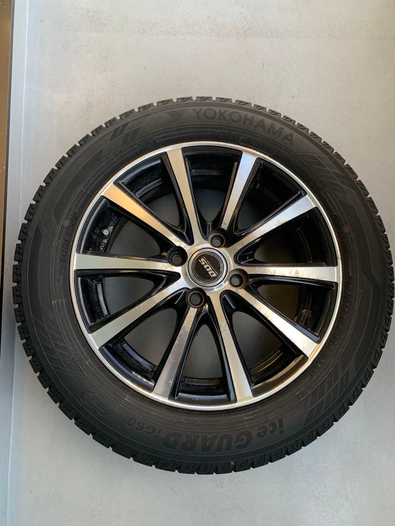 ヨコハマice GUARD IG60 175/65R15 ホイル付４本セット