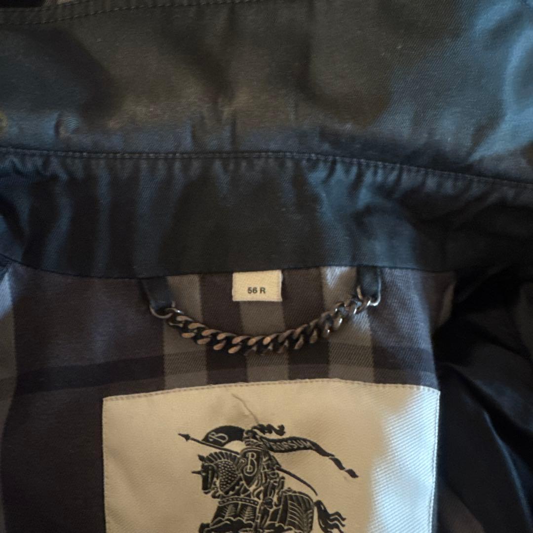 BURBERRY LONDON トレンチコート ノバチェック ブラック LL
