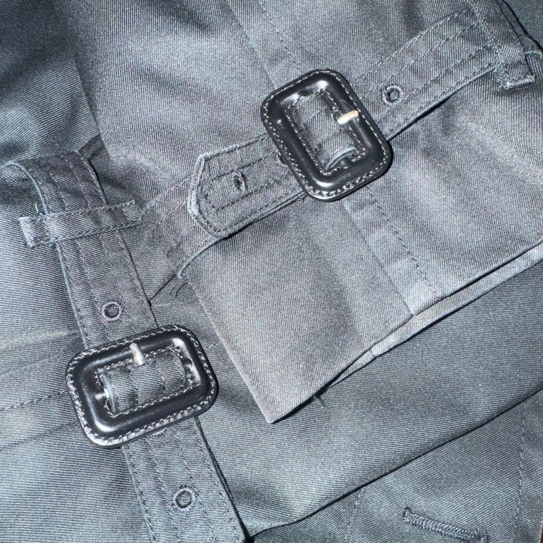 BURBERRY LONDON トレンチコート ノバチェック ブラック LL