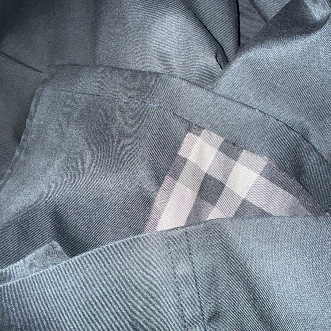 BURBERRY LONDON トレンチコート ノバチェック ブラック LL