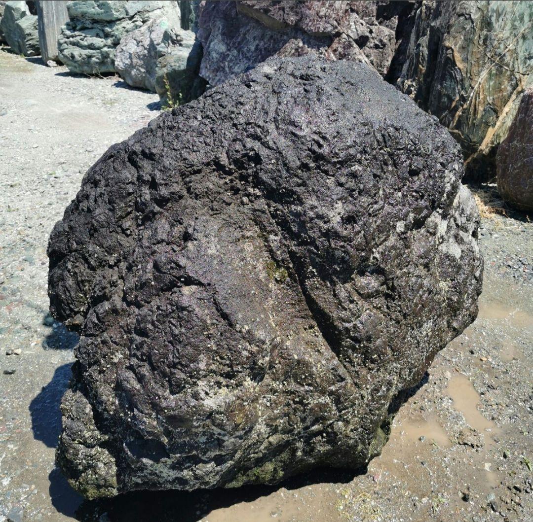 浅間溶岩石　345キロ　庭石　石　石材 庭　坪庭　ガーデニング