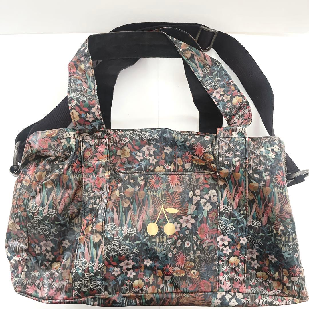 【未使用】ボンポワン　マザーズバッグ　ボストンバッグ