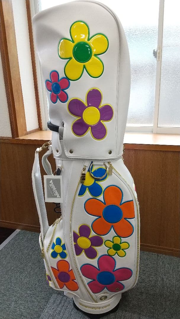 新品☆ウィンウィンスタイル ゴルフバッグ(レディース)