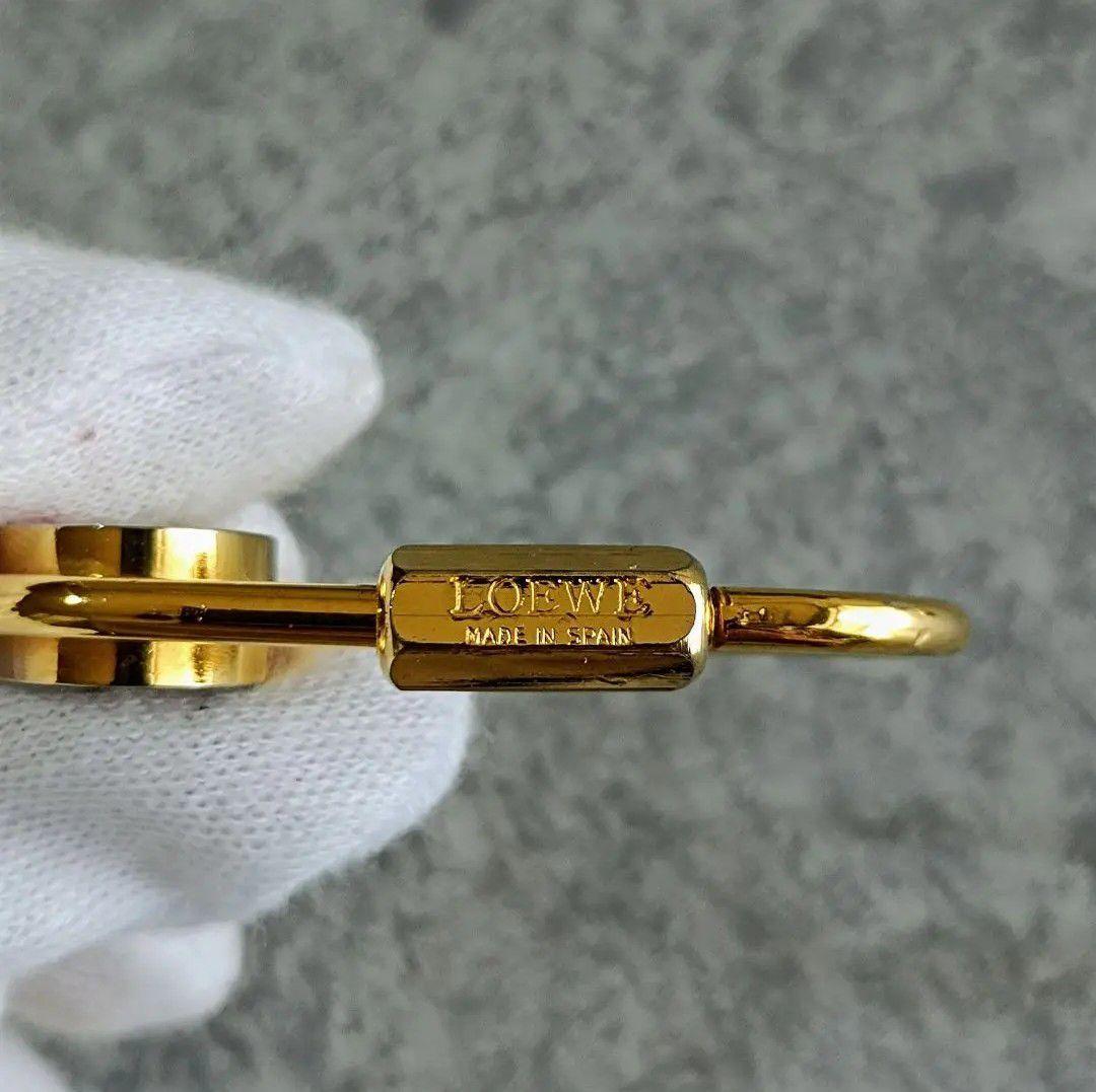 美品【LOEWE ロエベ】カデナ 南京錠 パドロック ☘バッグのアクセントに☘