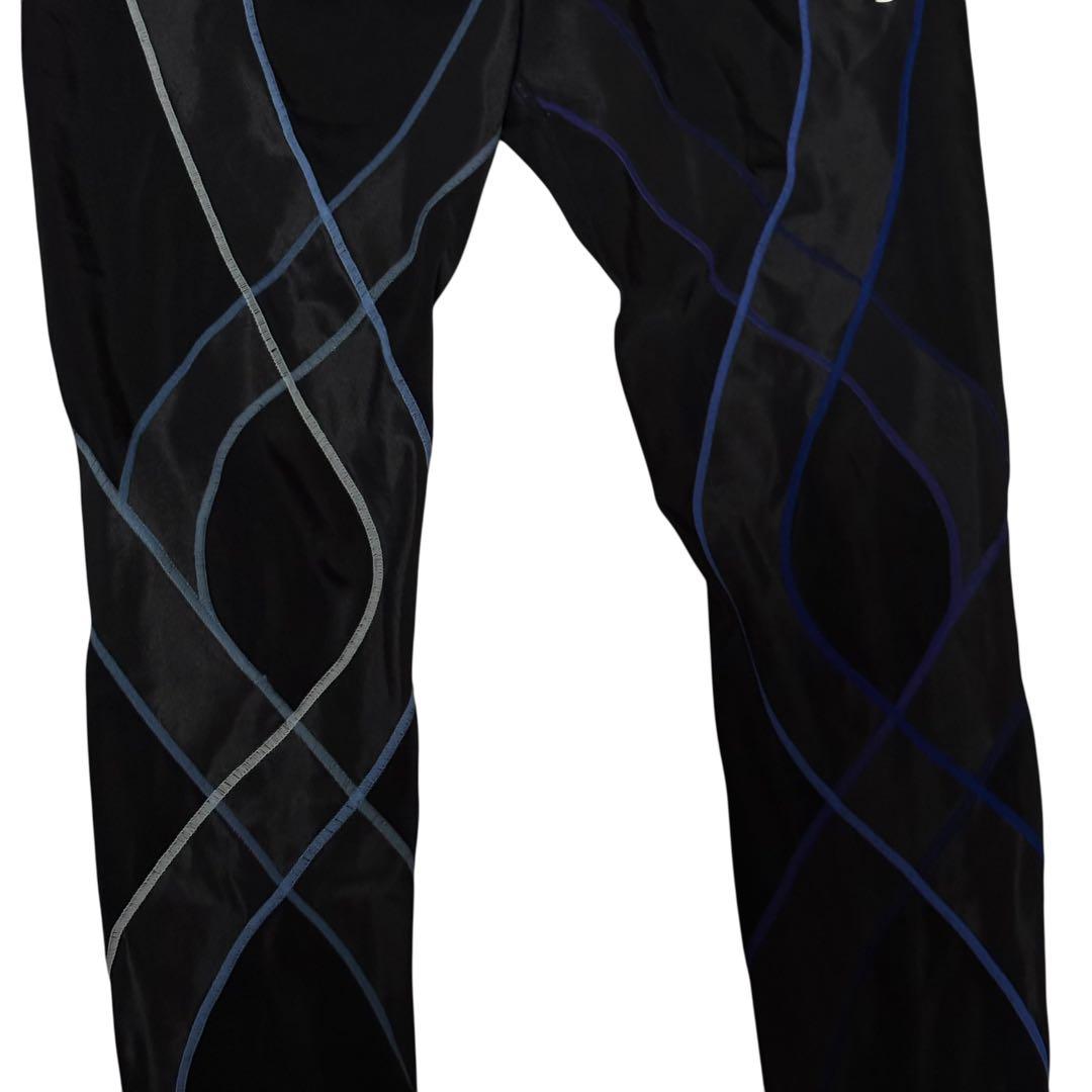 【美品】CW-X スポーツタイツ　サイズM　HZO639　ブルー