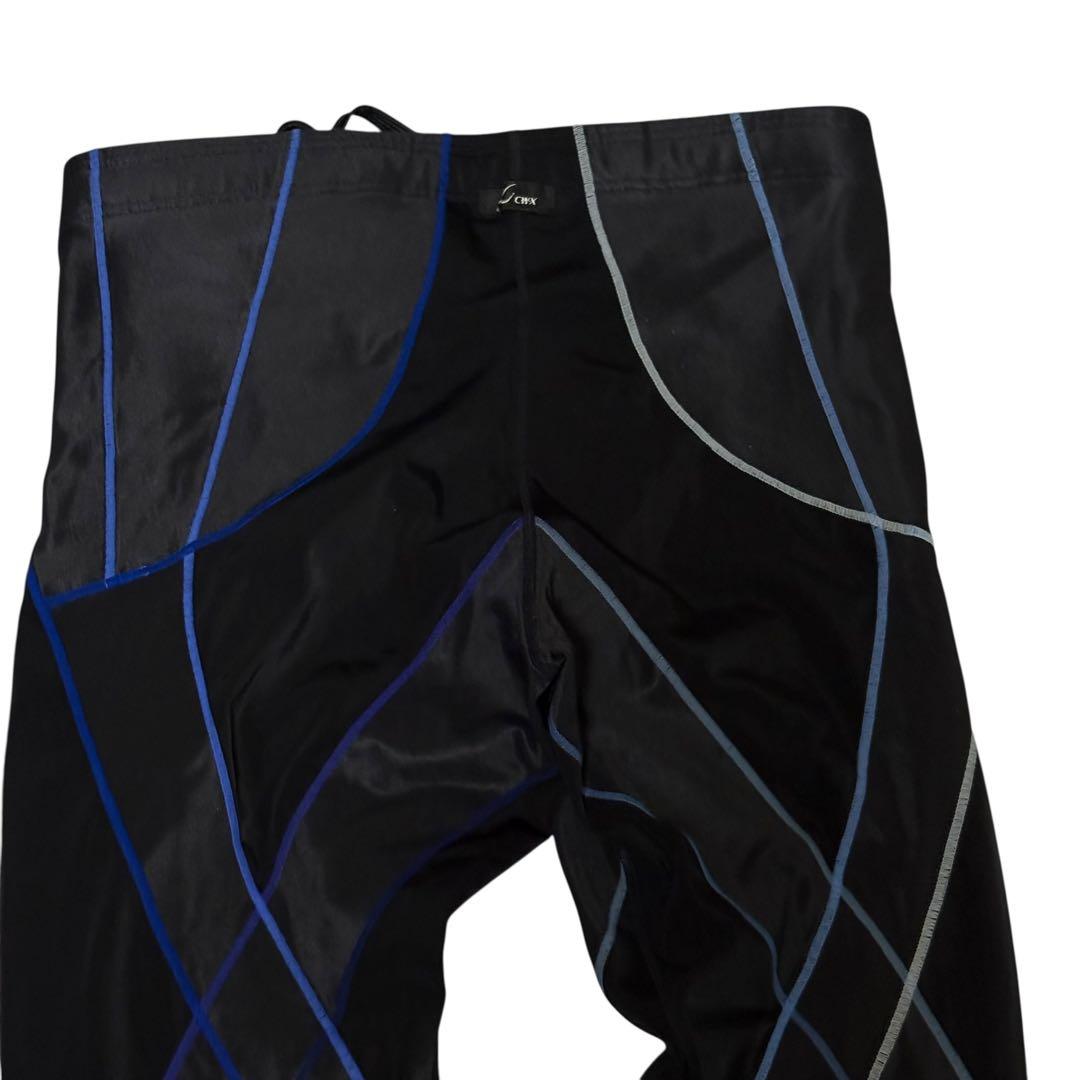 【美品】CW-X スポーツタイツ　サイズM　HZO639　ブルー