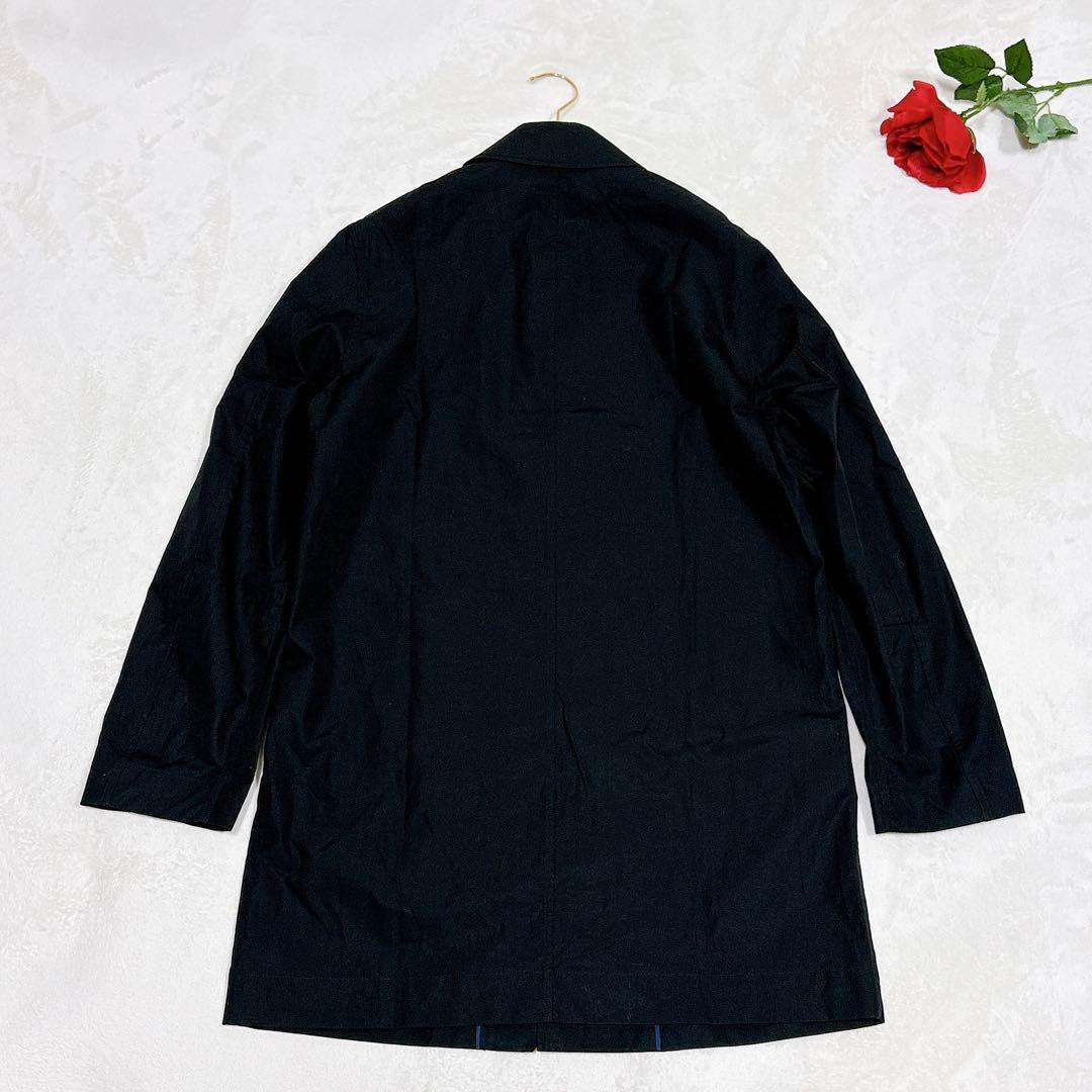未使用級美品✨　ポールスミス　ステンカラーコート　ブラック　黒　現行　M