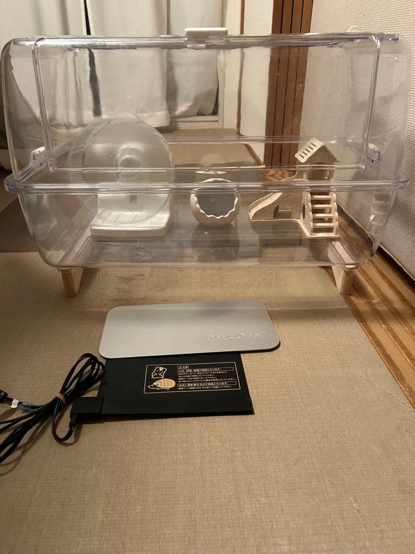 小動物ケージセットハムスターケージセットヒーター付き