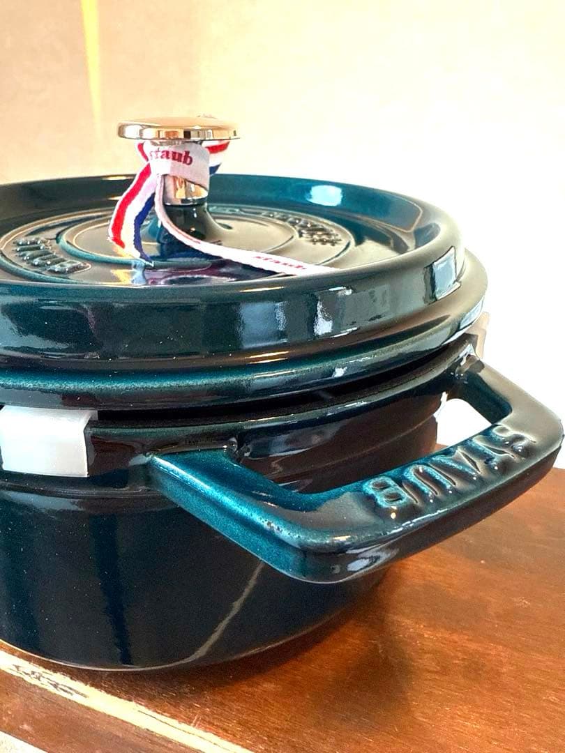 ストウブＳＴＡＵＢ限定色ラメールココットラウンド正規１８ｃｍ新品未使用生涯保証付