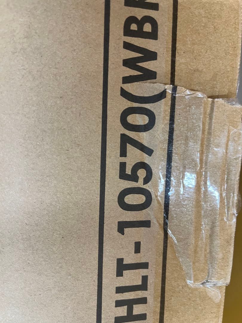 新品外箱不良品　　山善 テーブルこたつ HLT-10570(WBR)