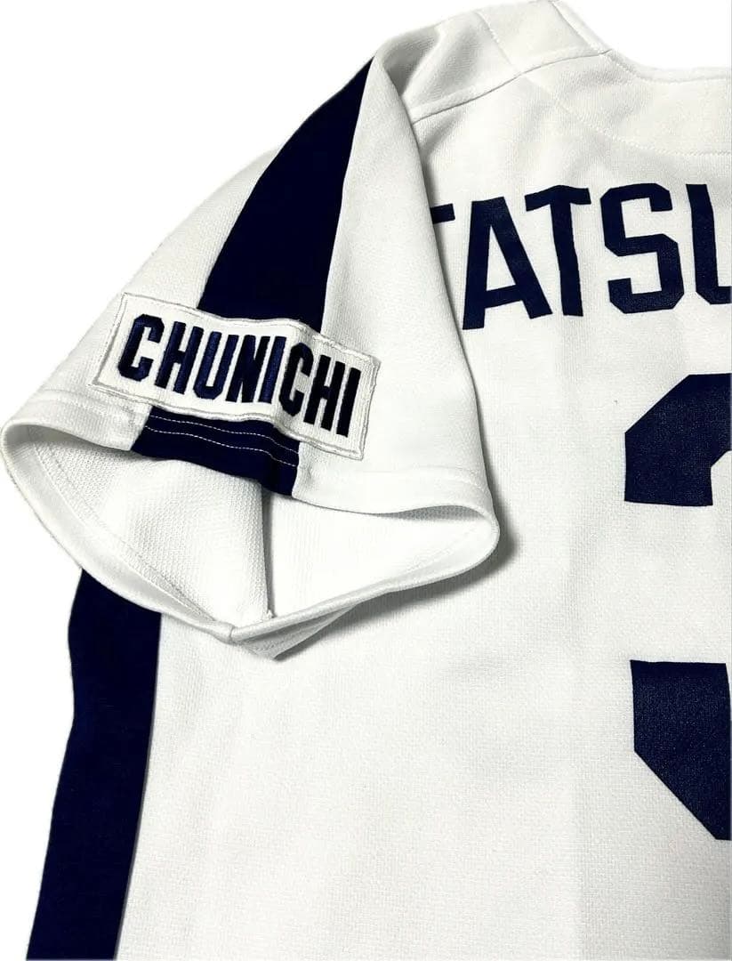 中日ドラゴンズ 立浪和義 3番 ユニフォームシャツ 一球 プリント ホーム用