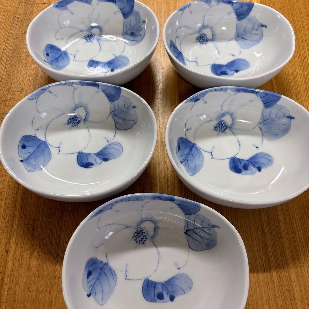 九谷焼　紅椿窯　南恵子　4.8号小鉢　いっぷく碗