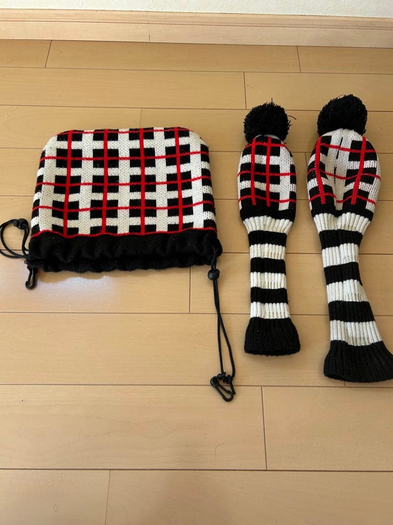 ニューバランス キャディバッグ、アイアンカバー、DR.FＷカバーセット