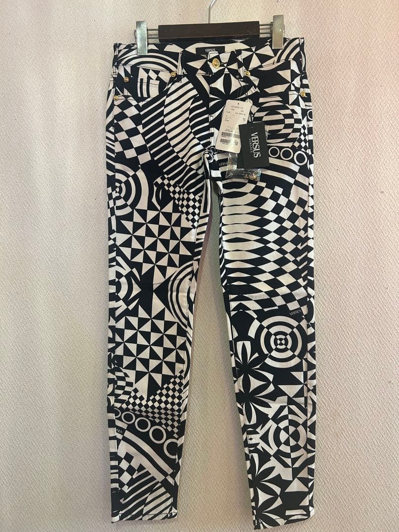 VERSUS VERSACE psychedelic skinny 新品　未使用