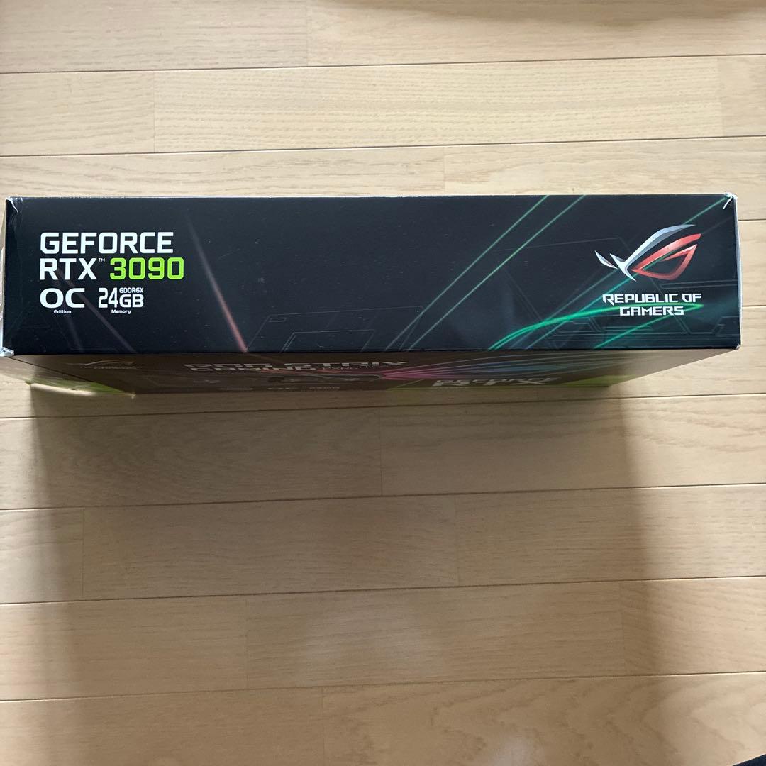 ASUS ROG RTX 3090 ヒートシンク　ファン　バックプレート　LED