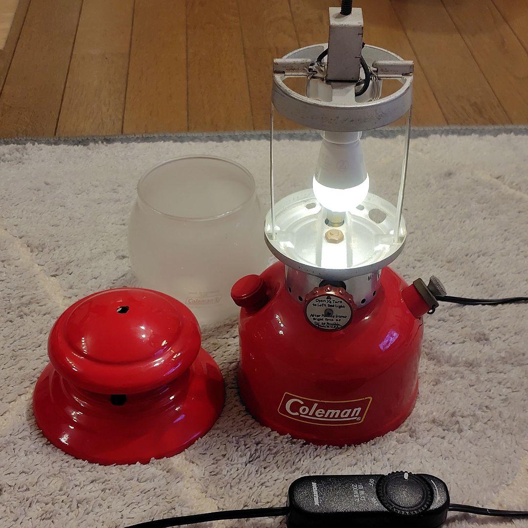 ■Coleman 200A改造■LED調光ランタン■クラシック■AC電源■一品物