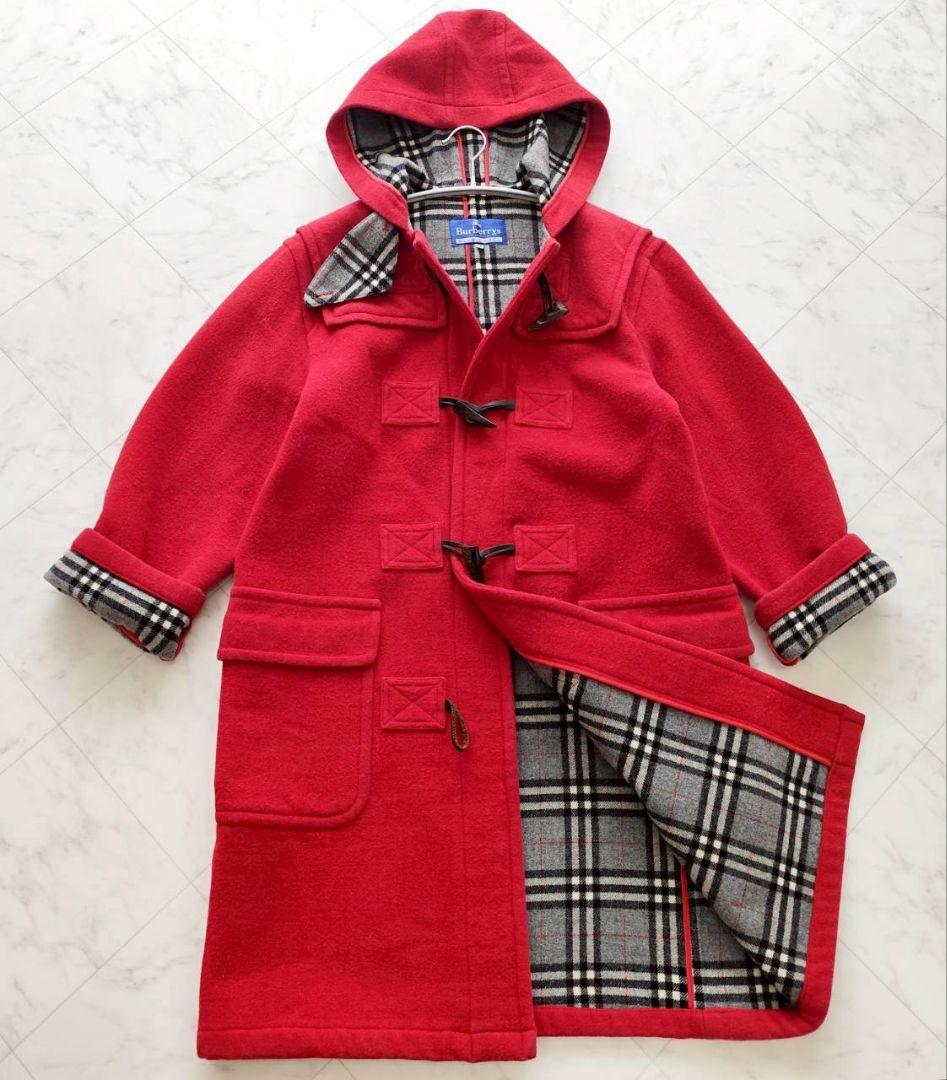 BURBERRY BLUE LABELノバチェック ダッフル ロング コート