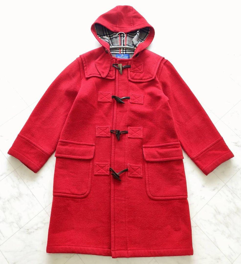 BURBERRY BLUE LABELノバチェック ダッフル ロング コート