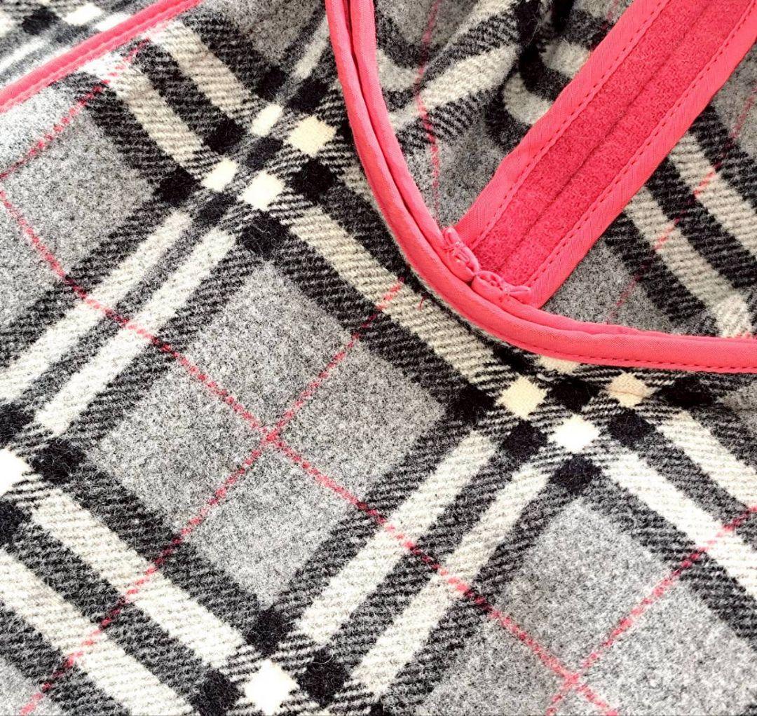 BURBERRY BLUE LABELノバチェック ダッフル ロング コート