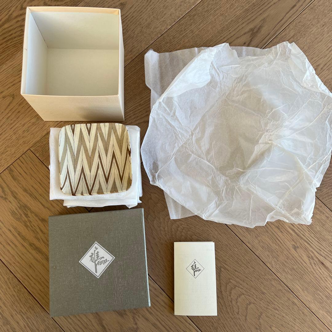 陶芸家 會田雄亮 練込の器 角皿 小皿 5枚セット