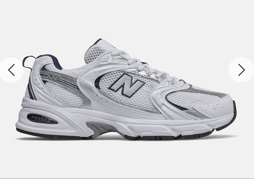 New Balance MR530SG White 22.5cm ニューバランス