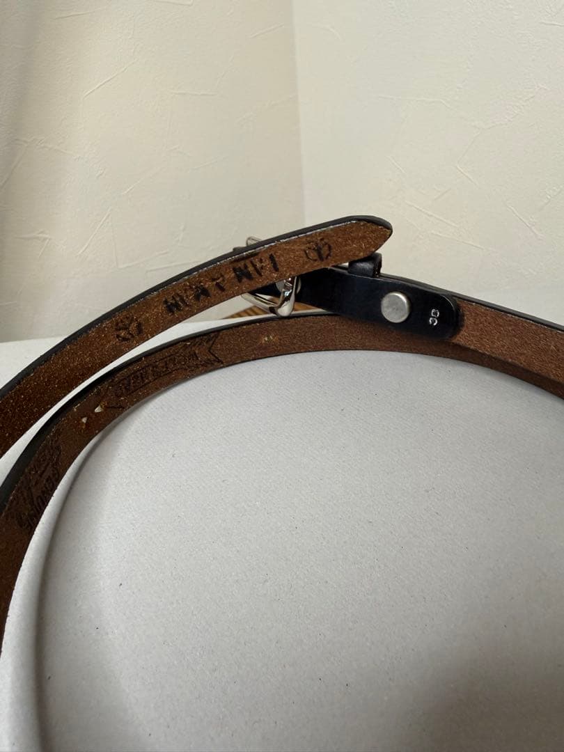 PORTER CLASSIC × WOLF'S HEAD PEACE BELT