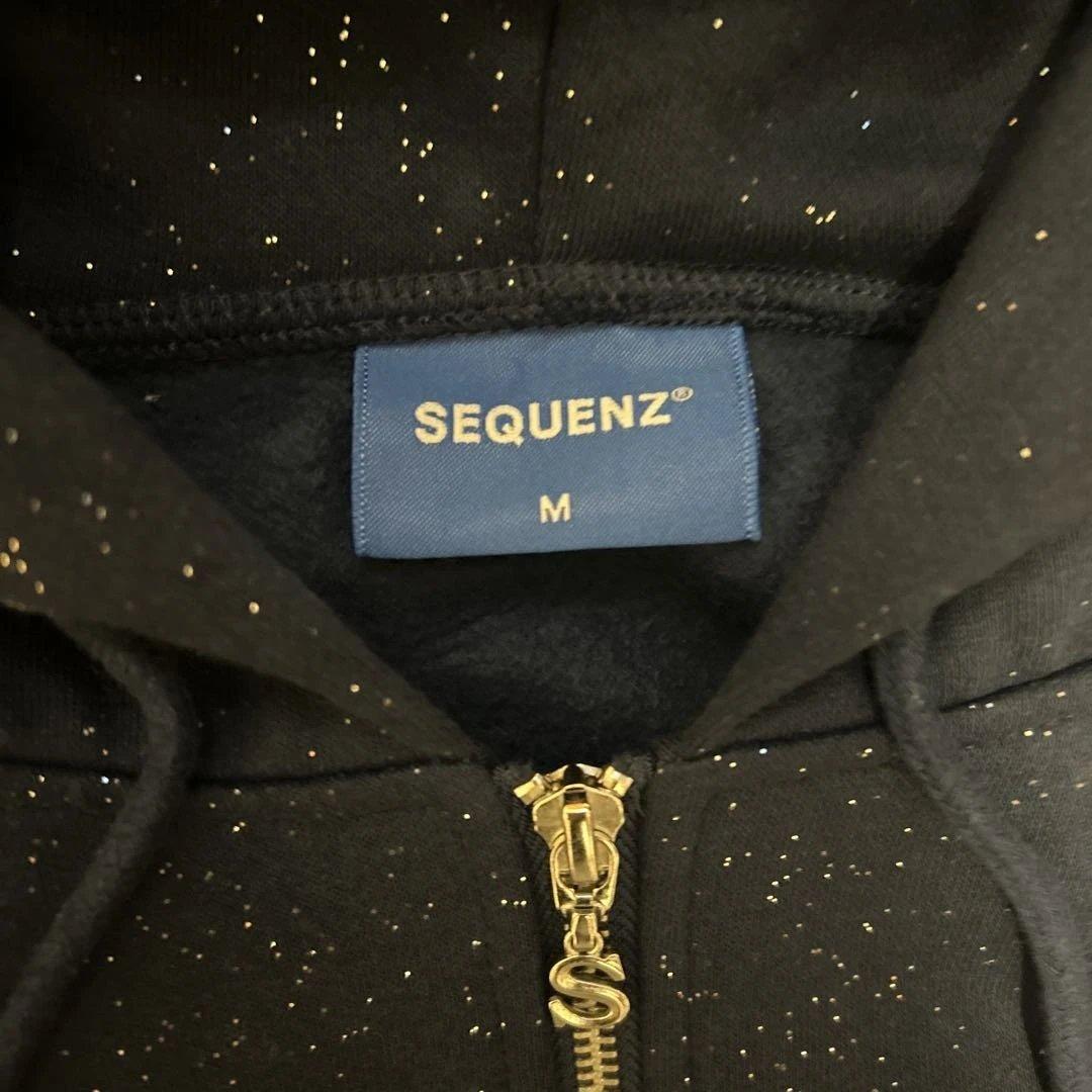 とららSEQUENZ ネイビー フルジップフーディ Mサイズ