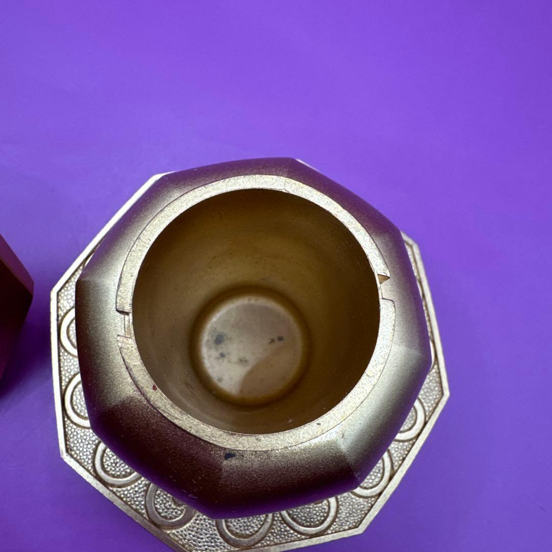 実家整理品　八角五輪塔　？　重さ　約1335g