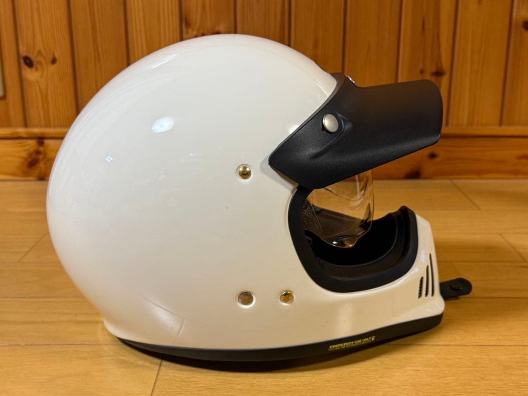 SHOEI EX-ZERO XL オフホワイト　バイザー付き