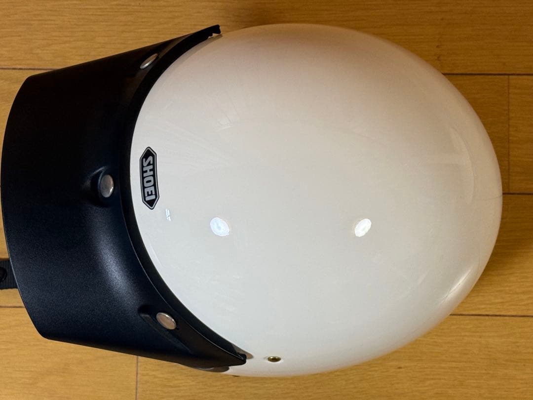 SHOEI EX-ZERO XL オフホワイト　バイザー付き