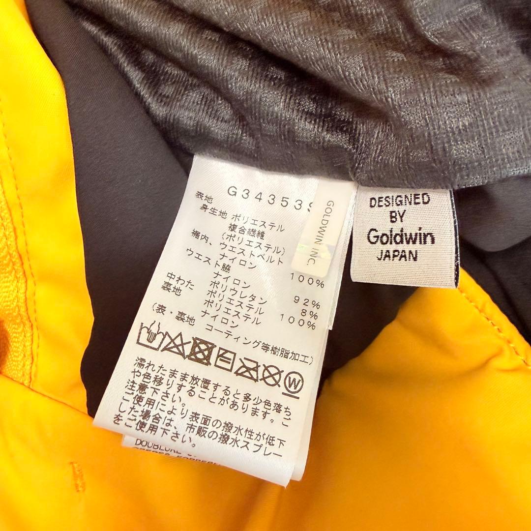 ゴールドウィン G-エンジニアード スリム パンツ LEMON スノボースキー