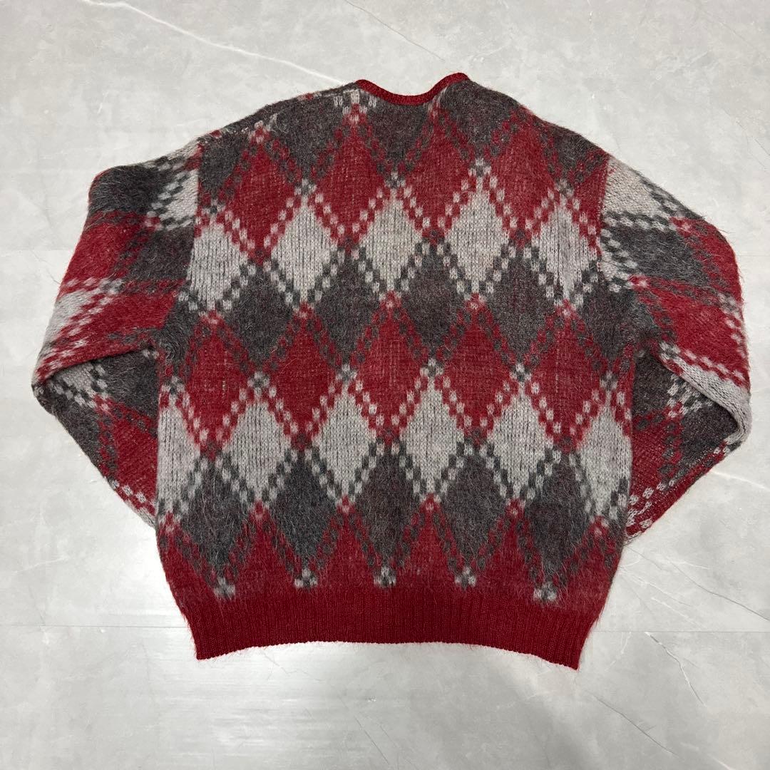 PURITAN アーガイルカーディガン