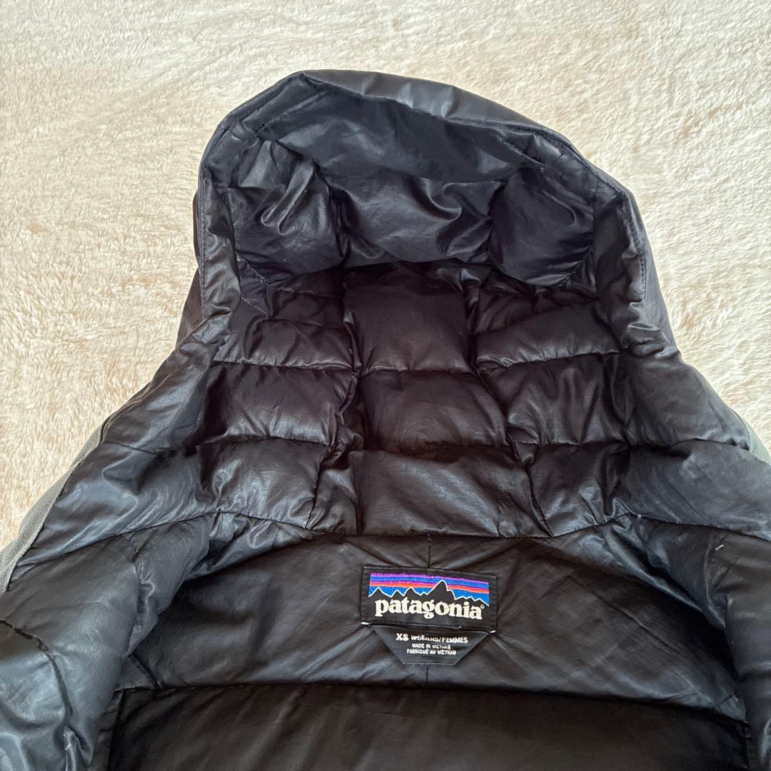 FA14 パタゴニア　ダウンセーターフーディー　XS ブラック