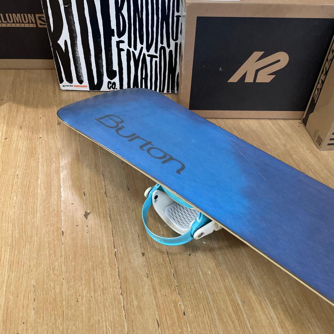 BURTON×UNION　バイン付きスノーボードセット　テリエモデル　バートン