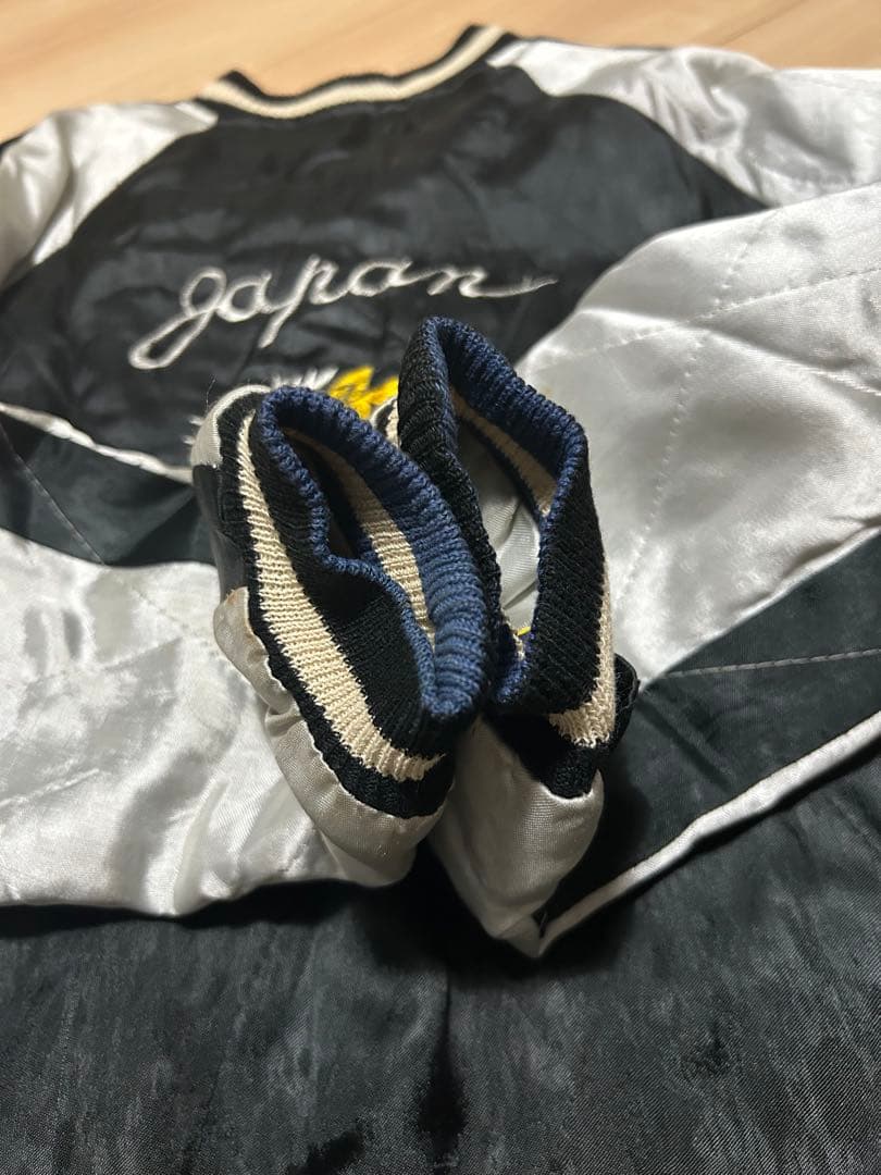 ヴィンテージスカジャン　50年代　鷹　虎　富士