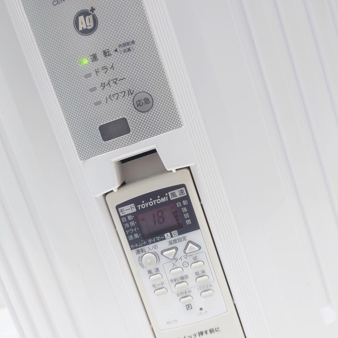 M0809B1 TOYOTOMI ルームエアコン ウインド型 TIW-A180K