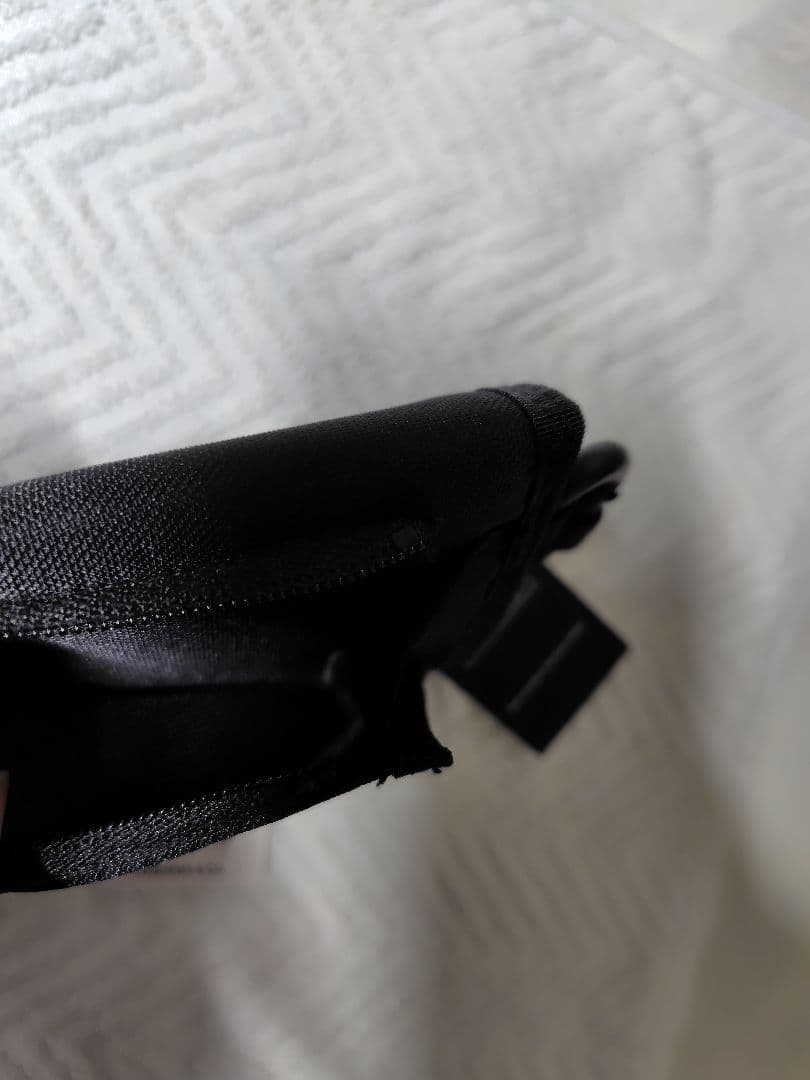 吉田カバンPORTER ブラック 三つ折り財布 カラビナ付き❲美品タグ付❳