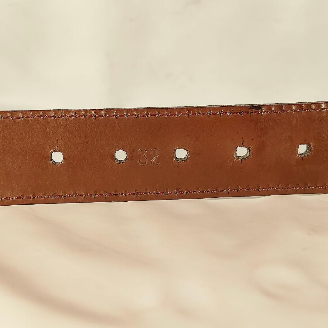 【極艶美品】Brooks Brothers　高級編み込みドレスベルト　イタリア製