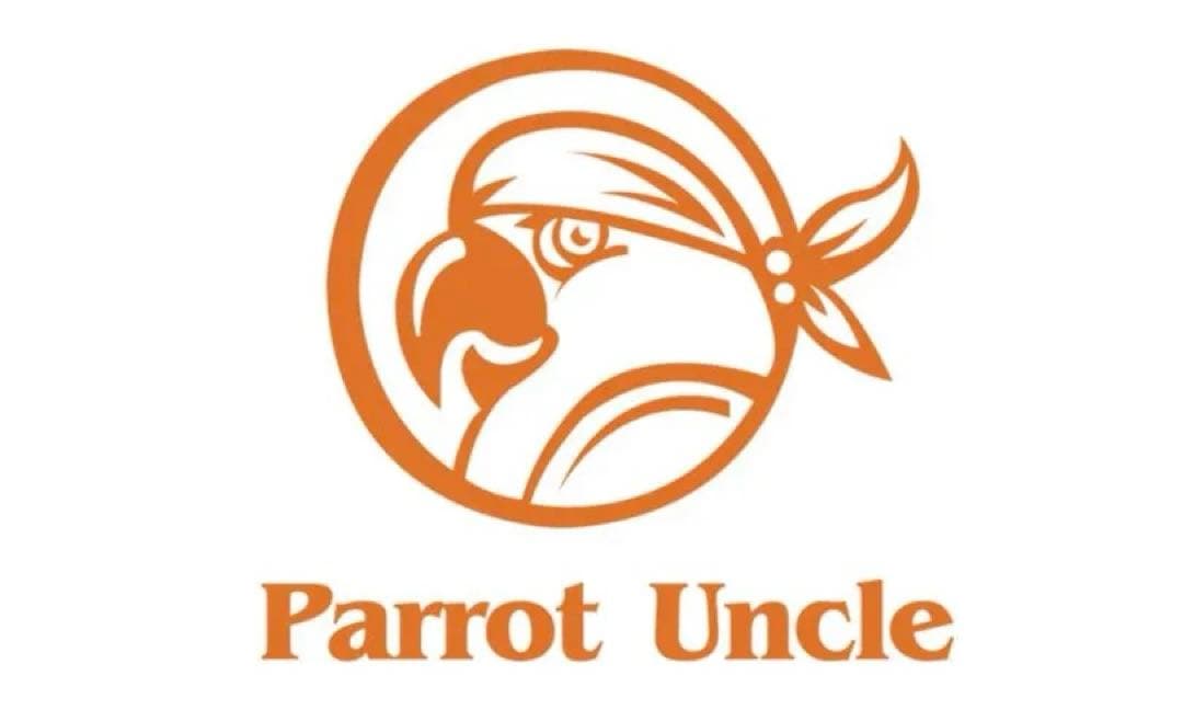Parrot Uncle シーリングファン 4枚羽根 3灯 黒木目調