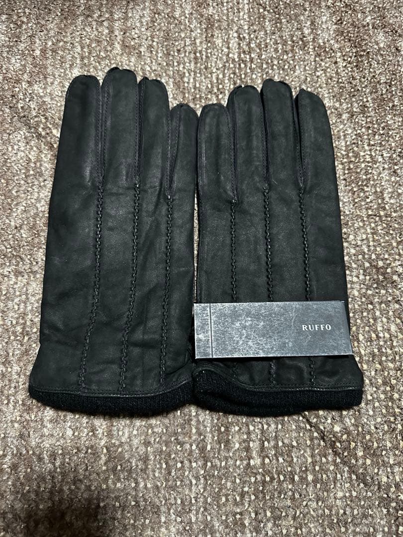 新品未使用 イタリア製 RUFFO ルッフォ 手袋