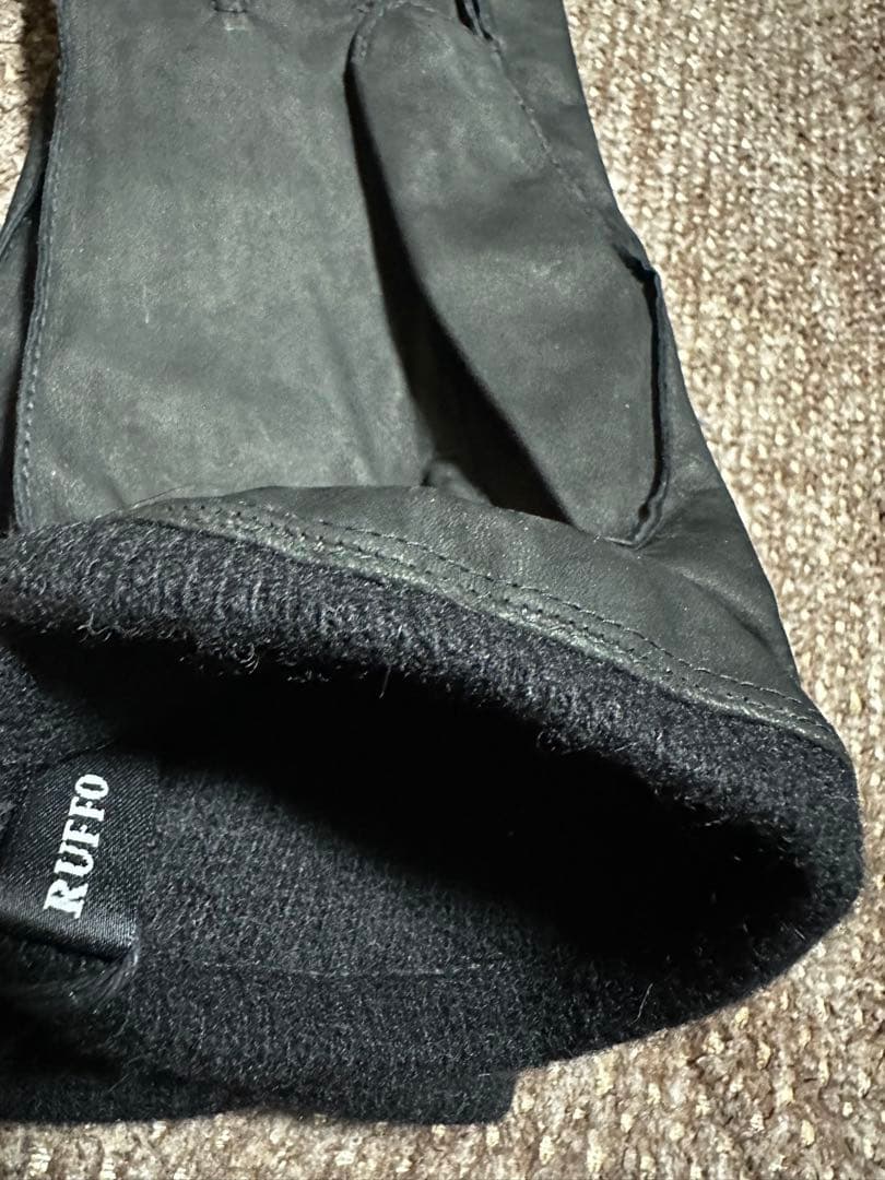 新品未使用 イタリア製 RUFFO ルッフォ 手袋