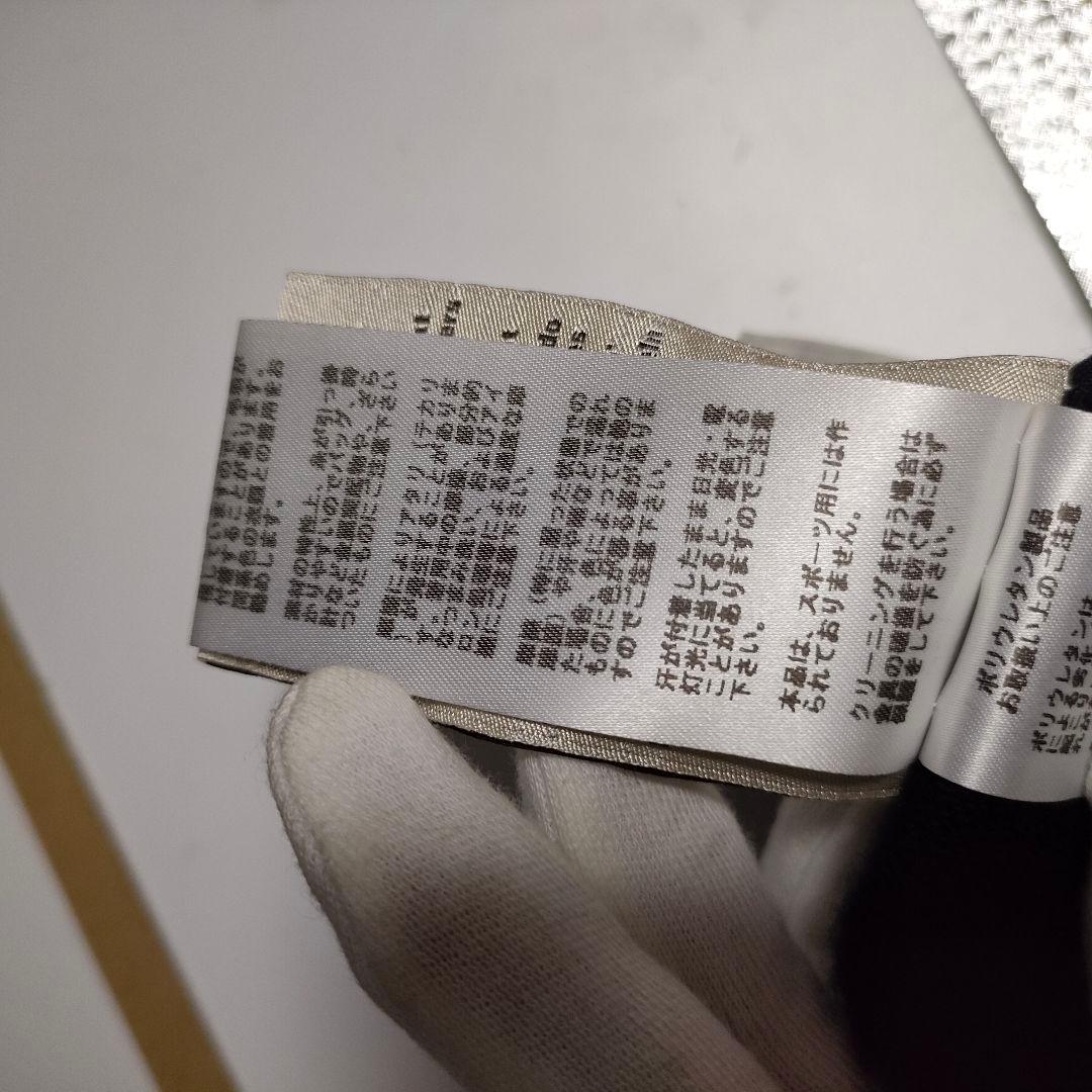 【未使用級】エルメス ブルゾン ナイロン カシミヤ 切替 紺 メンズ サイズＬ