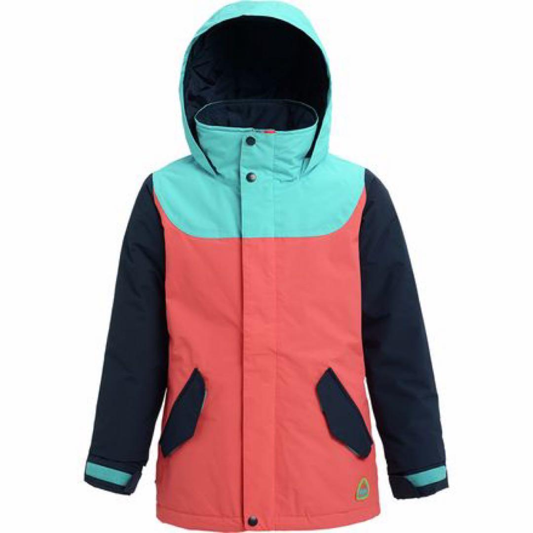 BURTON キッズ スノーボードウェア 上下セット XS 5Tビブパンツ女子
