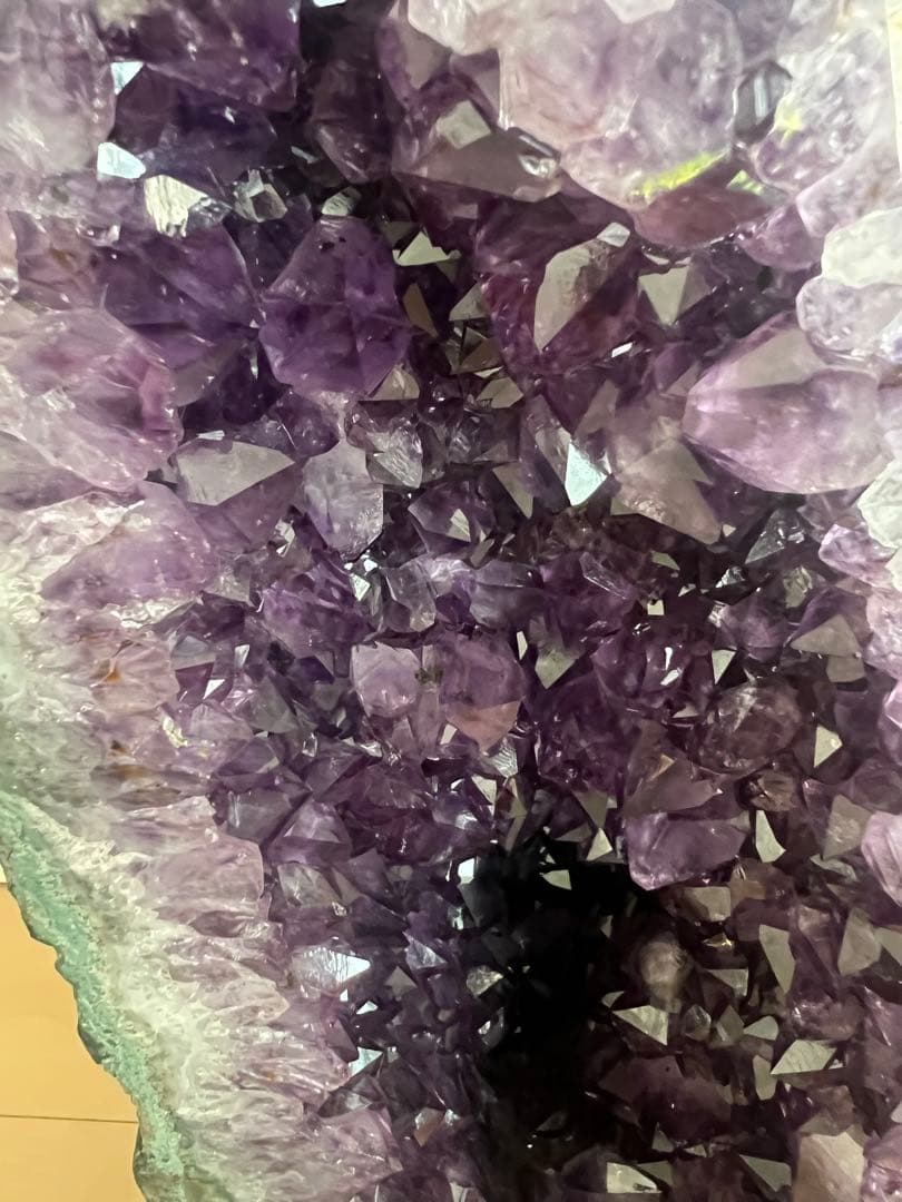 9/22まで限定値下げ‼️アメジストドーム☆極美紫☆希少☆高48㎝☆21k☆原石