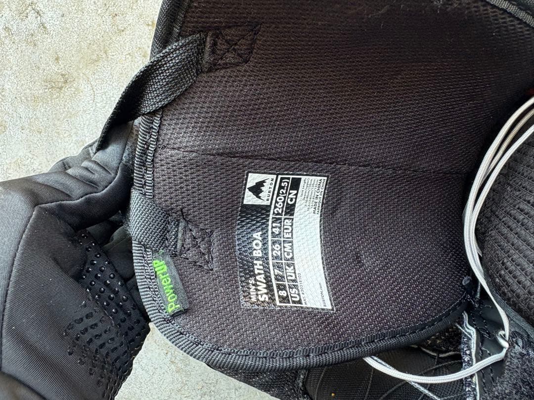 Burton BOA スノーボードブーツ ブラック